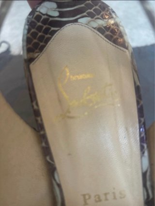 Zapatos Christian Louboutin Talla 39.5
