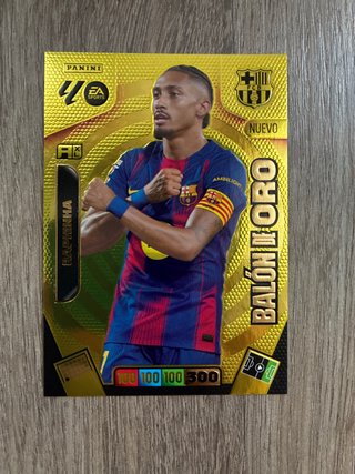 Carta Fútbol Balón de Oro Adrenalyn XL