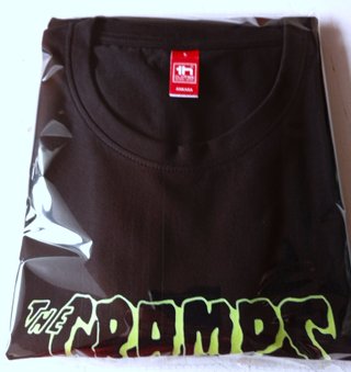 T-Shirt The Cramps Zombie Dance Preta