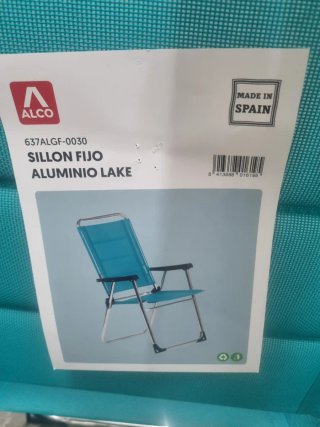 Silla Playa Plegable ALCO Aluminio Lake