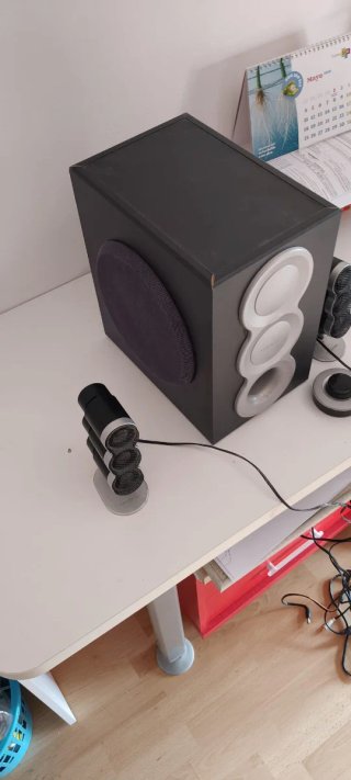 Sistema de Sonido Creative Gris/Blanco