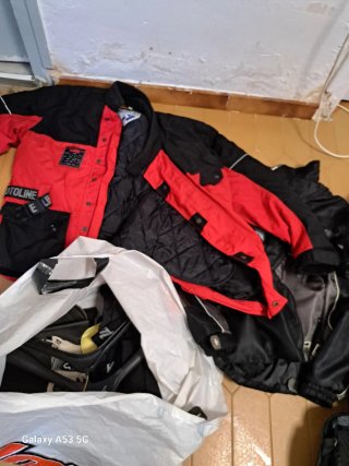 Chaqueta y protecciones Spyder Motocross Enduro