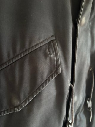 Parka Pretty Green Negra