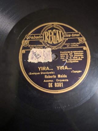 Disco 78 RPM Roberto Maida grandulon
