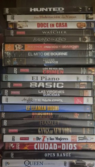 Lote 21 Películas DVD Precintadas