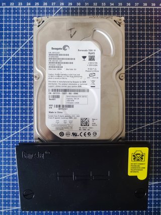 Kit hard disk interno PS2: adattatore + HD250 gb