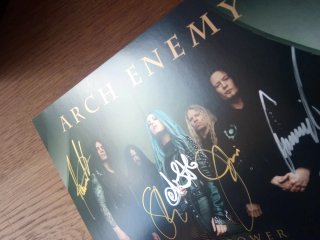 Arch Enemy - Will to Power Foto Firmada