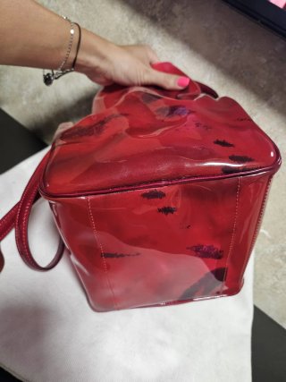 Bolso Dior Vintage Galliano Rojo Naranja
