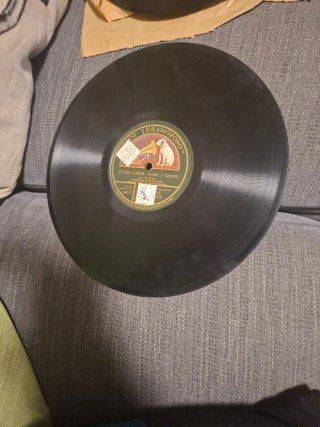 Disco Gramófono ¿Qué Será? Año 1924 la Goya