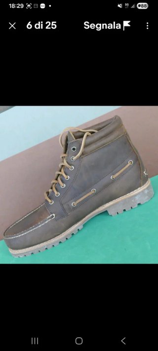 Timberland stivali uomo marroni taglia 46 p.fisso