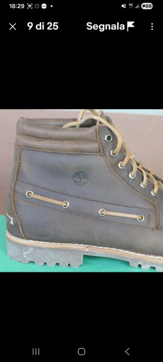 Timberland stivali uomo marroni taglia 46 p.fisso
