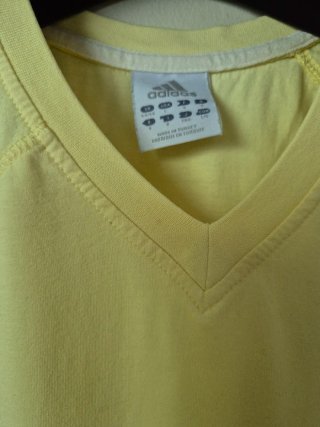 Camiseta Adidas Hombre Talla L Amarilla