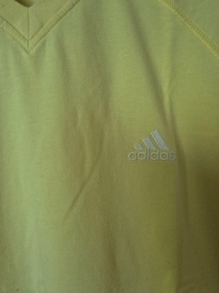Camiseta Adidas Hombre Talla L Amarilla