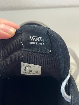 Zapatillas Vans Filmore Negras Talla 39