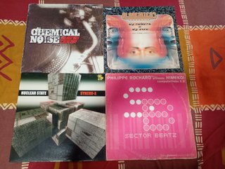Lote 13 vinilos siglo 21,makina,activa,xque