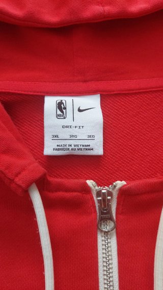 Felpa Nike NBA Rossa XXXL