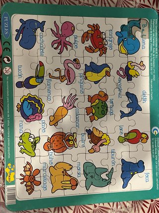Pack 5 Puzzles Infantiles Animales y Números