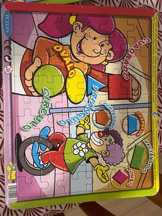 Pack 5 Puzzles Infantiles Animales y Números