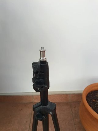 Trípode metálico cámara/móvil