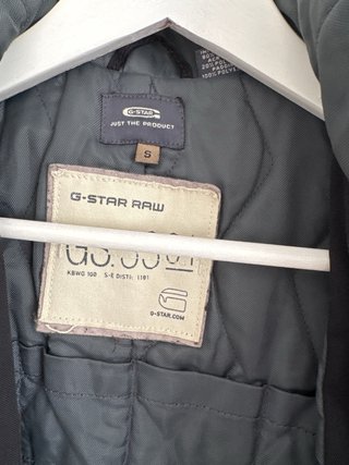 Abrigo G-Star RAW acolchado negro