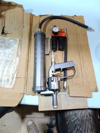Pistola Engrase Neumática SAMOA