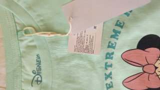 Camiseta Disney Minnie Yoga Talla xs