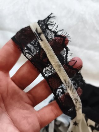 Top encaje Animosa estampado místico Talla L