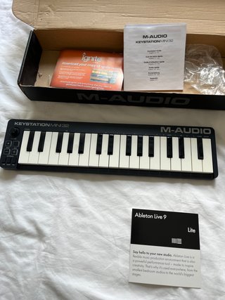 Teclado MIDI M-Audio Keystation Mini 32