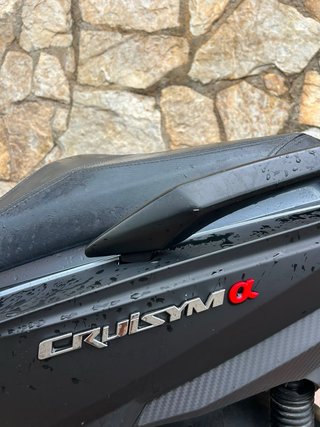 Sym Cruisym 300 Maxi Scooter Negra/Plata