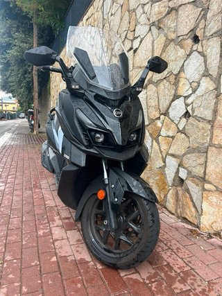 Sym Cruisym 300 Maxi Scooter Negra/Plata