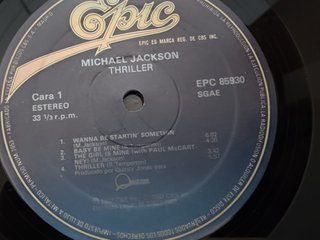 Michael Jackson - Thriller LP Vinilo