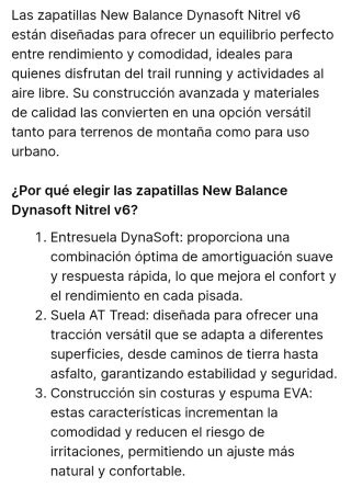 Zapatillas New Balance Nitrel. Trail running