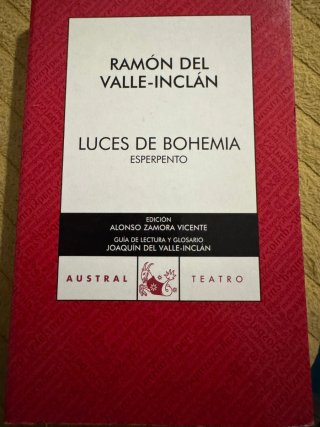 Luces de bohemia esperpento
