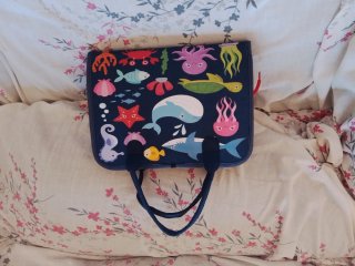 Bolso maletín sensorial infantil dinosaurios