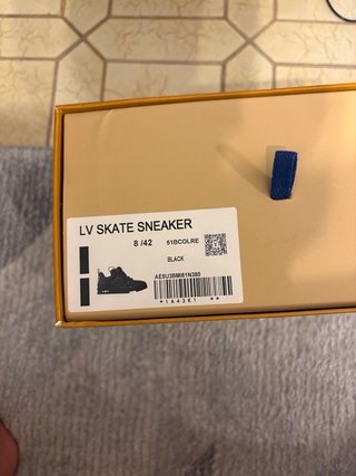 Louis Vuitton Scarpe da Skate Nere
