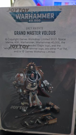 Joytoy 40k Grey Knights Grand Master Voldus
