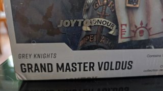 Joytoy 40k Grey Knights Grand Master Voldus