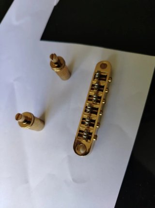Ponte Chitarra Tune-o-matic Dorato