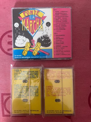 Ponte la Marcha 3 CD y Cassette