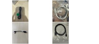 Lote 4 cables: HDMI, Micro HDMI, USB, Micro USB