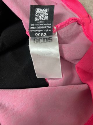 T-shirt GCDS rosa taglia XS