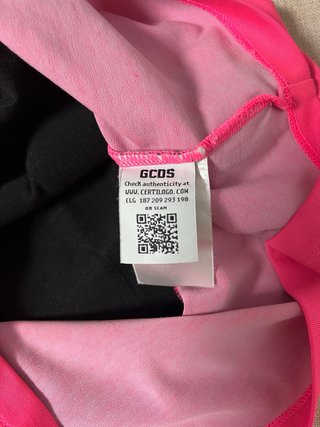 T-shirt GCDS rosa taglia XS
