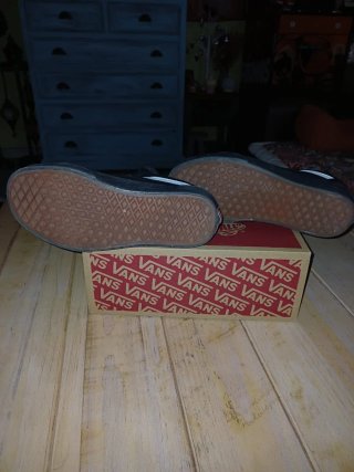 Vans Old Skool Talla 35 Negras Blancas