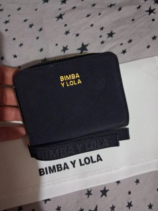 Cartera BIMBA Y LOLA negra nueva