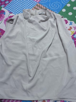 Blusa sin mangas Violeta Beige
