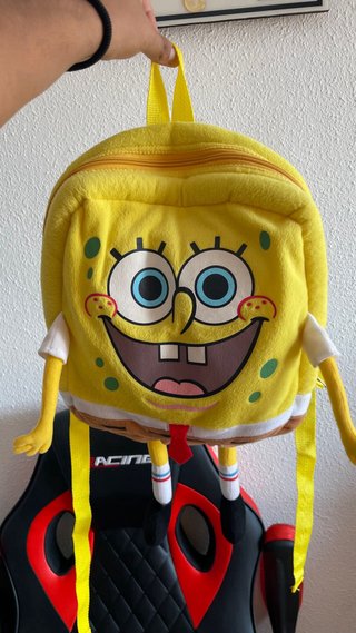Mochila Bob Esponja Peluche Original