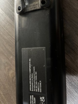 Batería Specialized Turbo Levo 700Wh