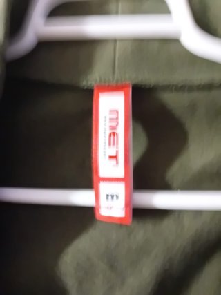Chaqueta/Cárdigan MET verde talla M
