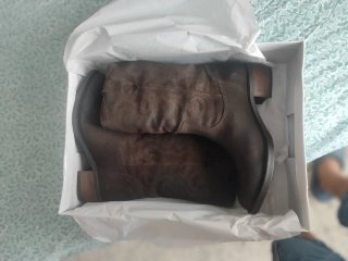Botas cowboy marrón (mujer)
