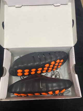 Nike Mind 001 Chanclas Negras Naranja